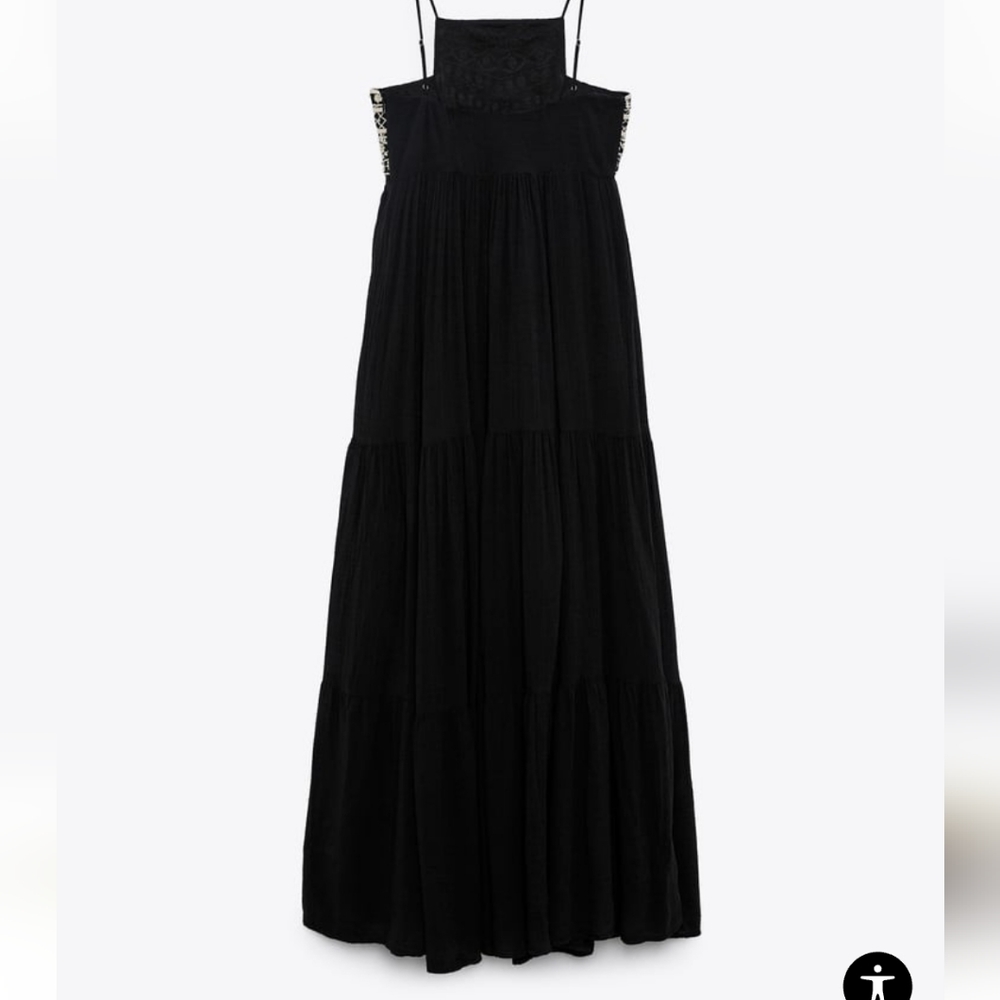 Zara Embroidered Dress - Picture 8 of 9